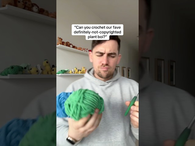Crocheting Oddish from Pokemon! 🍃