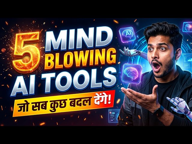 AI Subscriptions band karo! 🛑 Top 5 Free AI Tools for Video, Writing & Graphics