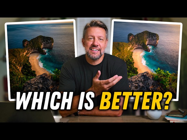Pro vs Beginner: The Same RAW Photo