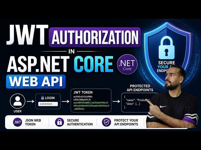 JWT Authorization in ASP.NET Core Web API | Protect Your API Endpoints