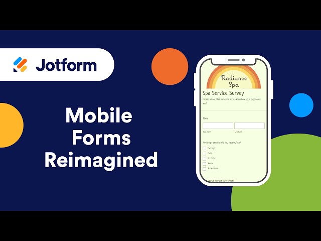 Mobile Forms Reimagined - Robust forms that work anywhere