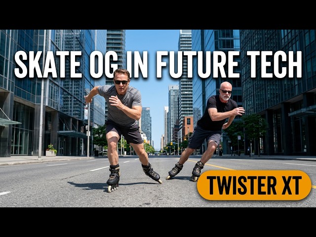 My 90's RollerBlading Twin In Future Skates -Twister XT