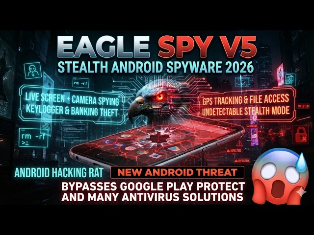 🚨 This Spyware is Watching Your Phone RIGHT NOW (Eagle Spy V5 Exposed) live test on phone #usa