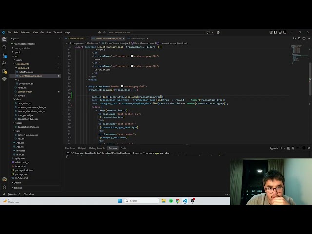 day 13 learning react and tailwind web app until I know what I am doing. study, code, chill