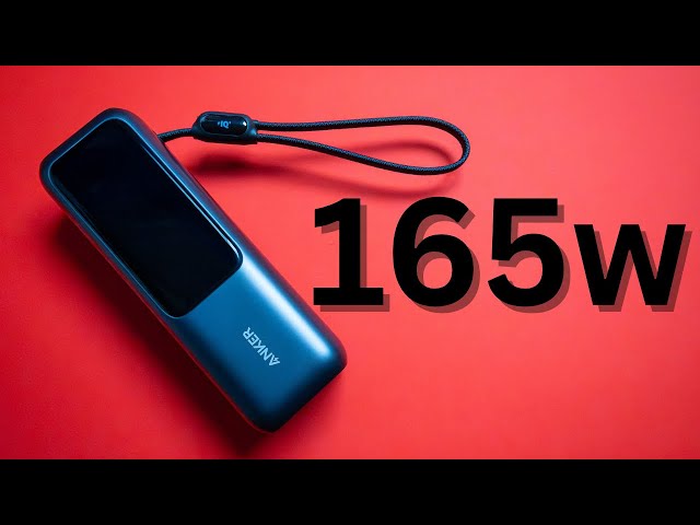 This Anker Powerbank 165w Charger Charges Everything So Fast!