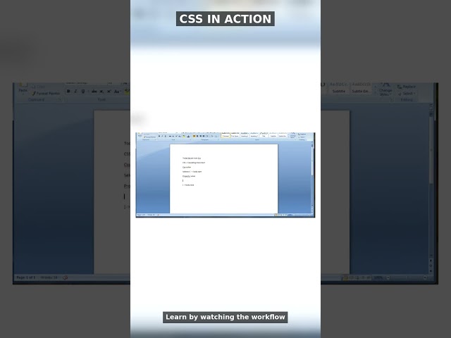 Learn CSS Basics in Under a Minute! | Selector, Property, Value