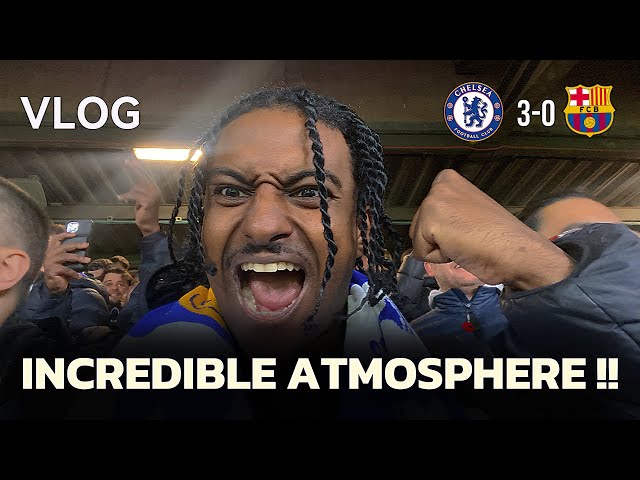 ESTEVAO OWNS YAMAL! | STAMFORD BRIDGE IS ROCKING! | CHELSEA 3-0 BARCELONA MATCH VLOG! 