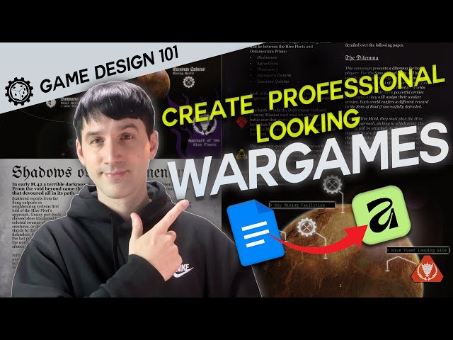 Create Professional Looking Wargames - Game Design Theory