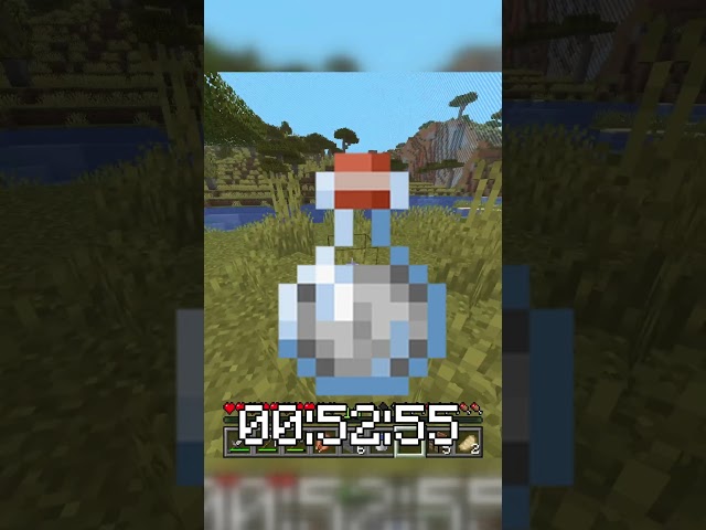 Can you survive while invisible? #minecraft #shorts