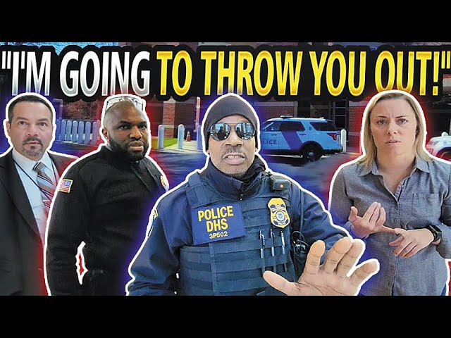 Tyrant Homeland Security Officer Wants To Go HANDS ON Fast! Special Agent Has To Step In