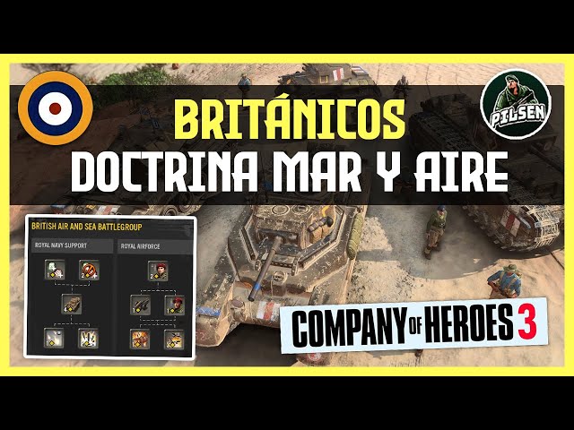 🟡 Doctrina OPERACIONES ESPECIALES de los Británicos | Company of Heroes 3