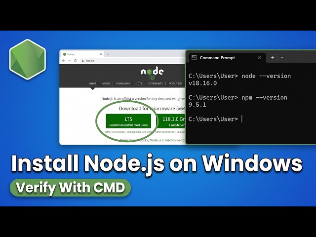 How to Download and Install Node.js on Windows 10/11 (2026) — Quick & Easy