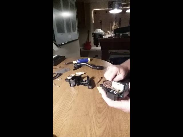 Repair a Ford Multi Function Switch from a 1997 F53 Chassis.