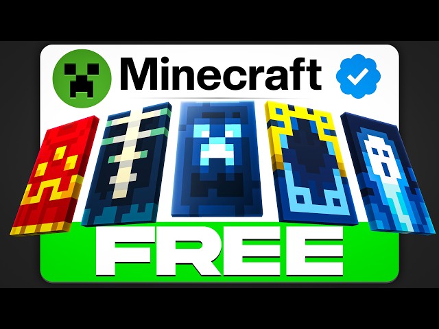 How to Get ALL 5 NEW Minecraft Capes in Java & Bedrock!