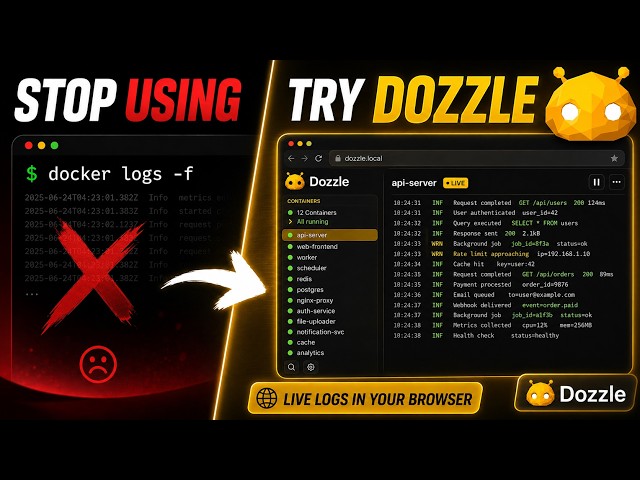 Stop Using docker logs -f — Try Dozzle Instead