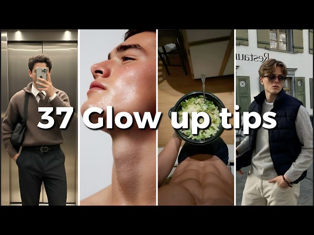 37 Glow-Up Tips in 9 minutes | No Money Needed