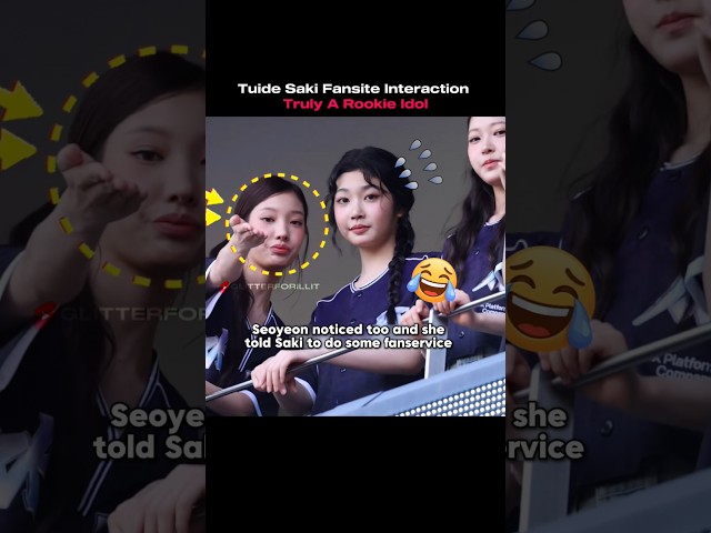 Saki is really just another rookie 😅 #kpop #tuide #saki #seoyeon #yihani