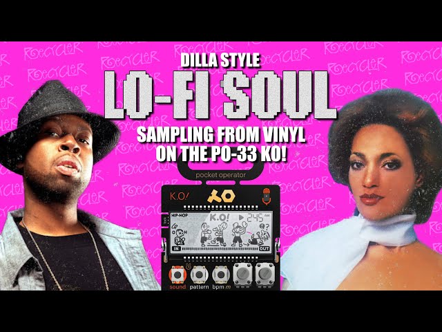 LOFI SOUL BEATMAKING ON THE PO33KO: SOME DILLA TYPE STUFF!