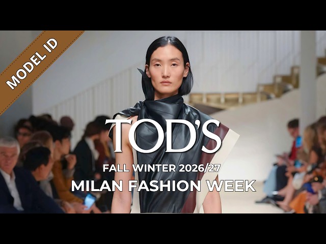 Tod's Fall Winter 2026/27 Fashion Show Model ID | Milan Fashion Week