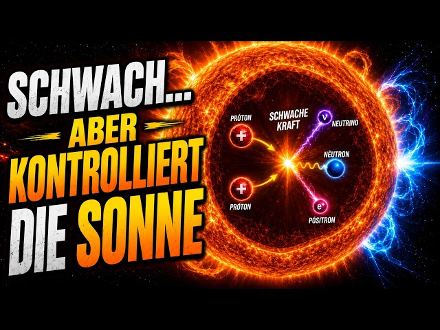Was ist die schwache Kraft wirklich… und warum könnte die Sonne ohne sie nicht leuchten?