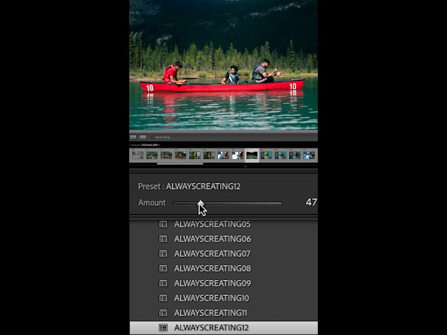 A new Lightroom INTENSITY feature! #shorts #lightroom #tutorial #photography