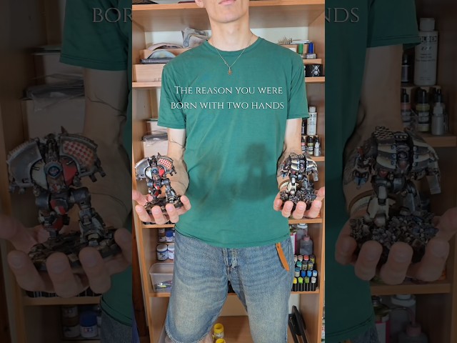 this is the only reason 🙂‍↕️ #maybuggames #warhammer40k #warhammer #darkangels #paintingminiatures