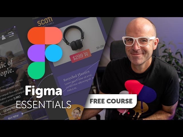 Free Figma UX Design UI Essentials Course