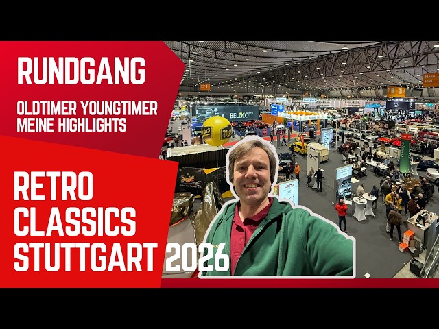 Retro Classics Stuttgart 2026: Classics, Youngtimers & Retro-Modern for Sale