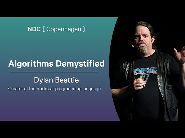 Algorithms Demystified - Dylan Beattie - NDC Copenhagen 2025