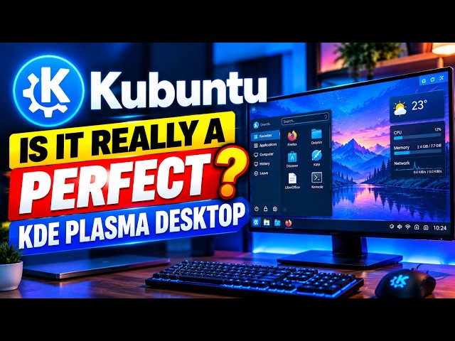 Kubuntu Linux Explained in Depth – The Perfect KDE Plasma Desktop for Power & Simplicity