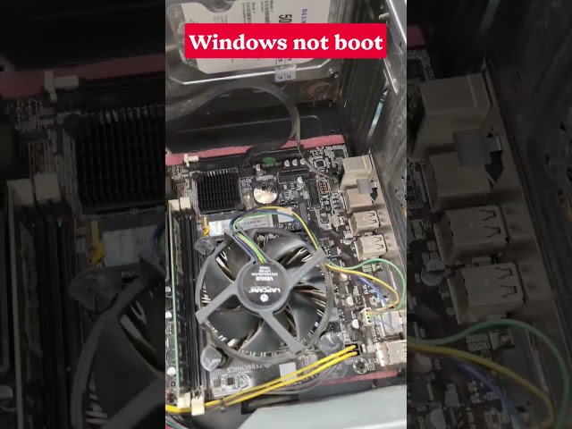 How to Fix "Proper Boot Device Not Found" Error  #WindowsFix #BootError #PCTips