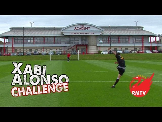 Xabi Alonso Challenge: Liverpool FC U21's SPECIAL