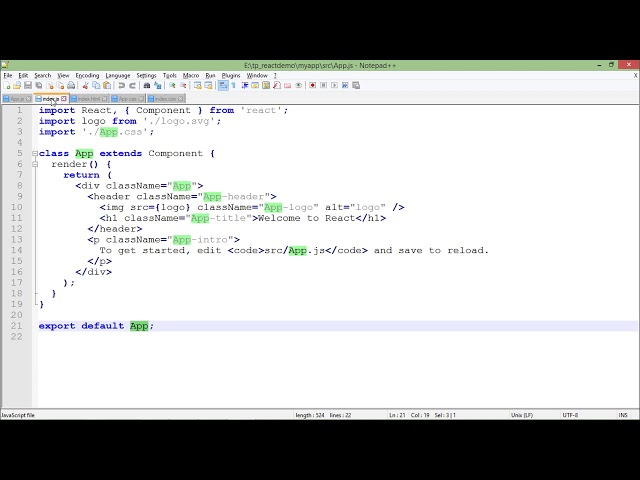 ReactJS - Getting Started