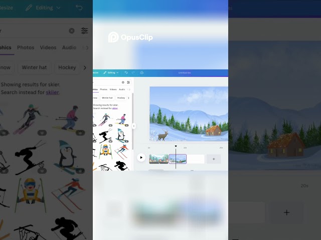 Create Stunning Winter Scenes with Dynamic Ski Animation
