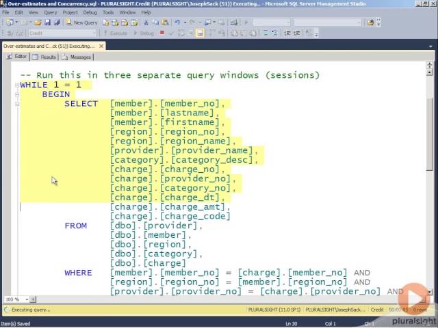 SQL server over-estimates