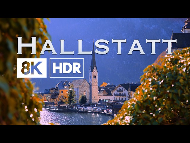 Hallstatt in Autumn – The Most Beautiful Village in the World | 8K HDR 60p