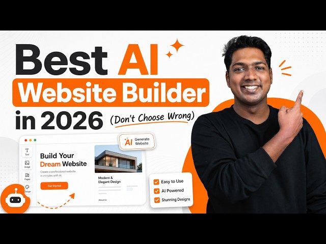 Best AI Website Builder in 2026 (Don't Choose Wrong)