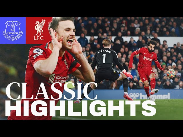 Classic Highlights: Everton 1-4 Liverpool | Henderson, Salah & Jota Goals! (2021)