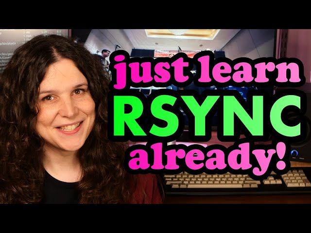 Using rsync for backups, because it's not shiny and new