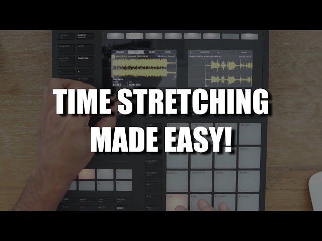 Maschine + MK3 Tutorial: Time Stretching Sample Loops For Beginners