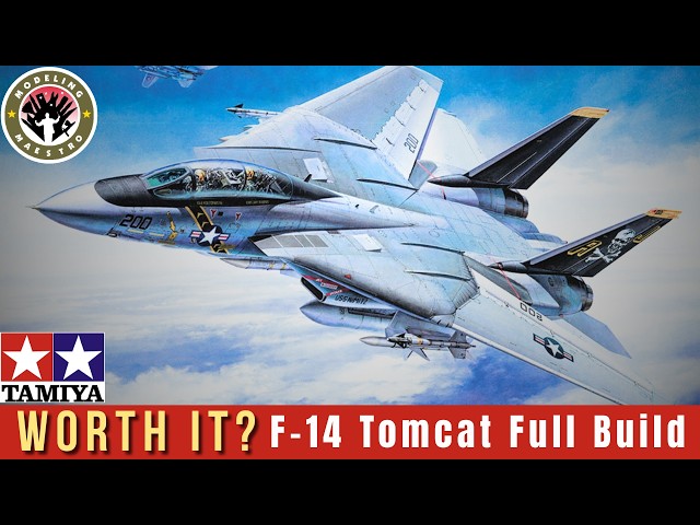 Tamiya 1/48 F-14A Tomcat Full Build & Review | Aircraft Model