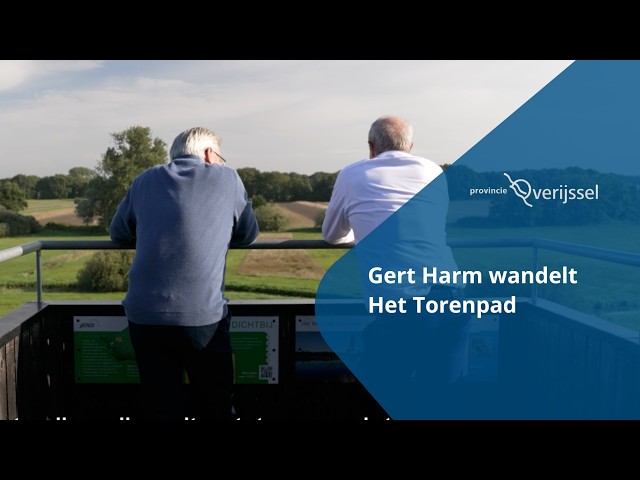Gert Harm wandelt het Torenpad teaser