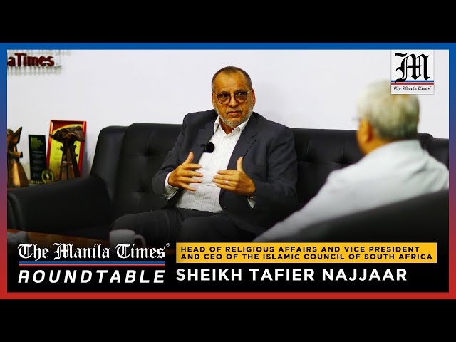Vice President and CEO of the ICSA Sheikh Tafier Najjaar | The Manila Times Roundtable