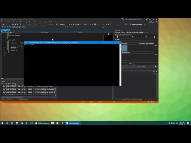 GAME151 Live Coding #1 (Humber Game Programming)