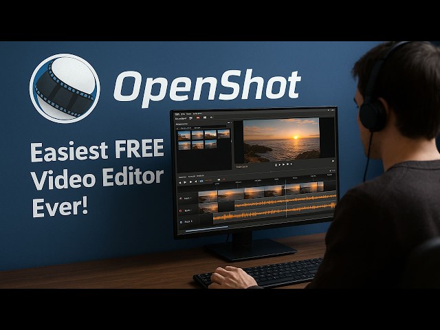 OPENSHOT: The BEST EASY & FREE Video Editor!  #openshot #freevideoeditor #videoeditings #madediting