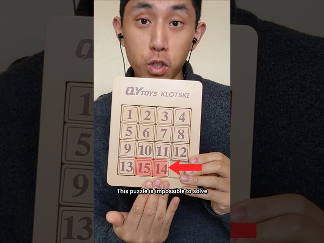 Why is this puzzle impossible to solve?