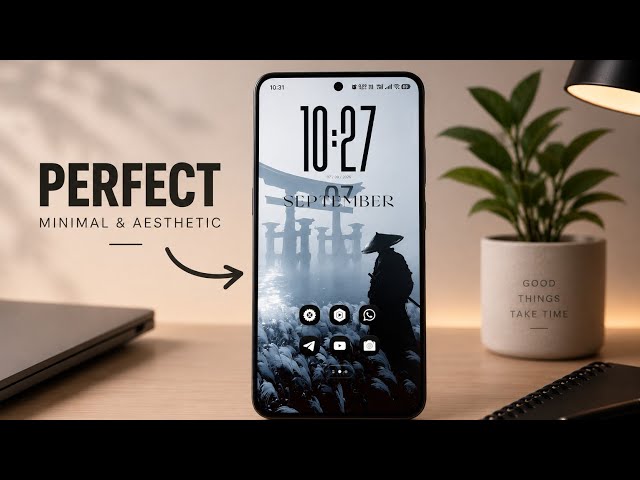 How to Make an Aesthetic Home Screen Setup on ANY Android Phone! ✨📱