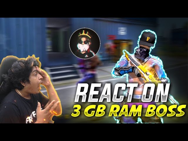 3gb ram boss is not a 3gb ram player Harshit FF live reaction 3gb ram boss is a hacker 🔥🔥🔥