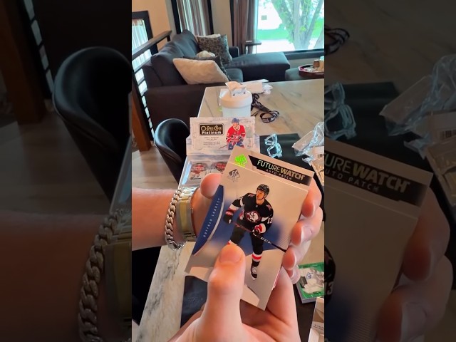INSANE Future Watch Patch Auto /50 🤯 #hockey #nhl #sportscards #hockeycards #packopening