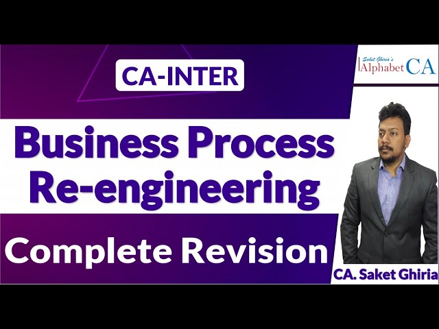 Business Processes Reengineering Complete Revision